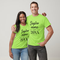 Sophomore class t shirts for 2nd year students