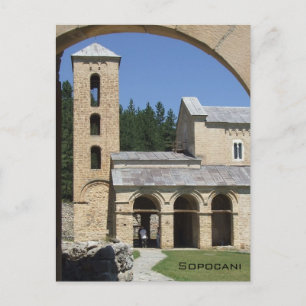 Sopocani Monastery Postcard