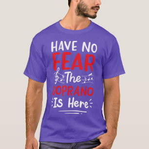 Soprano Choir Singer T-Shirt