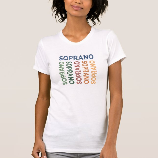 Soprano Colourful T-Shirt (Front)