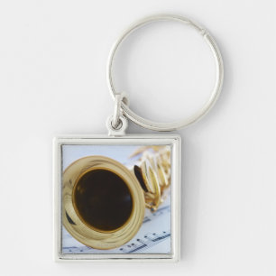 Soprano Saxophone Key Ring