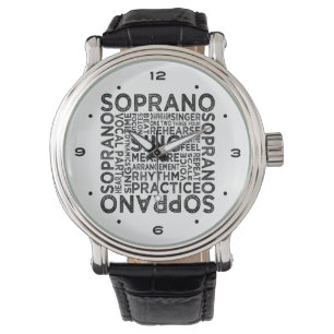 Soprano Typography Watch