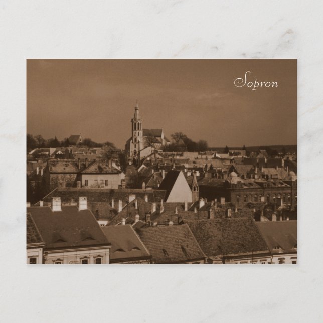 Sopron Postcard (Front)