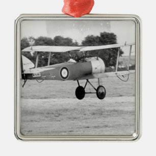 Sopwith Aircraft Taking Off Metal Tree Decoration
