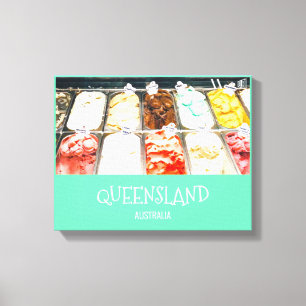 Sorbet ice-cream Queensland Australia travel print