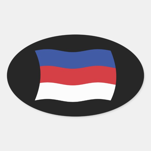 Sorbs Flag Sticker (Front)