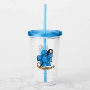 Sorcerer Dice Design Acrylic Tumbler
