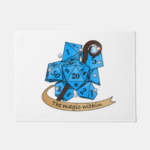 Sorcerer Dice Design Doormat