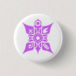 Sorcerer Warlock Wizard Spiritmaster DnD 3 Cm Round Badge