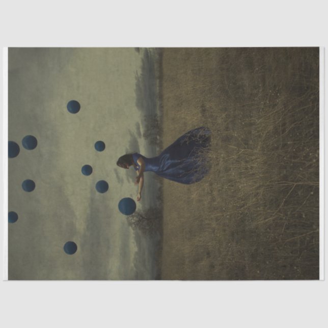 Sorceress - Decoupage Tissue Paper (Front)