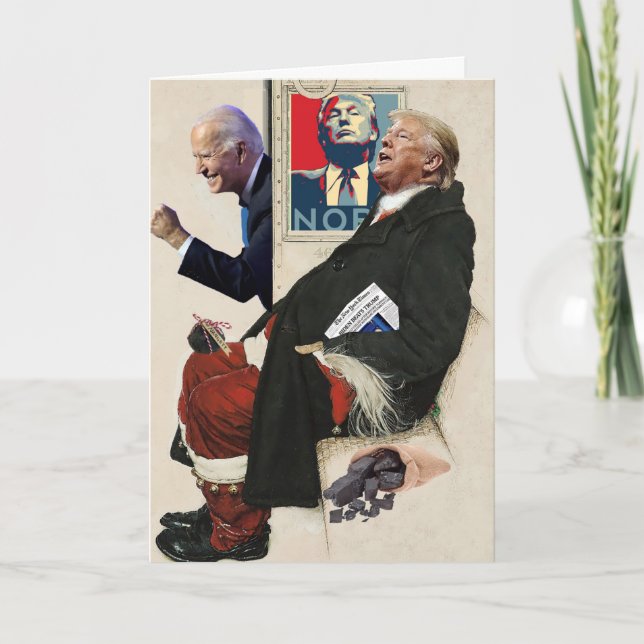 Sore Loser Christmas Card (Front)