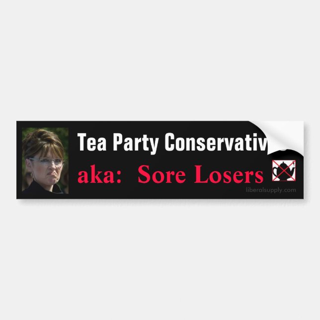 Sore Losers Bumper Sticker (Front)