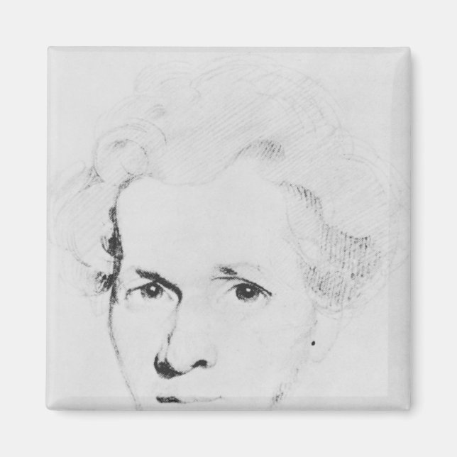 Soren Aabye Kierkegaard Magnet (Front)