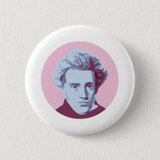Soren Kierkegaard 6 Cm Round Badge