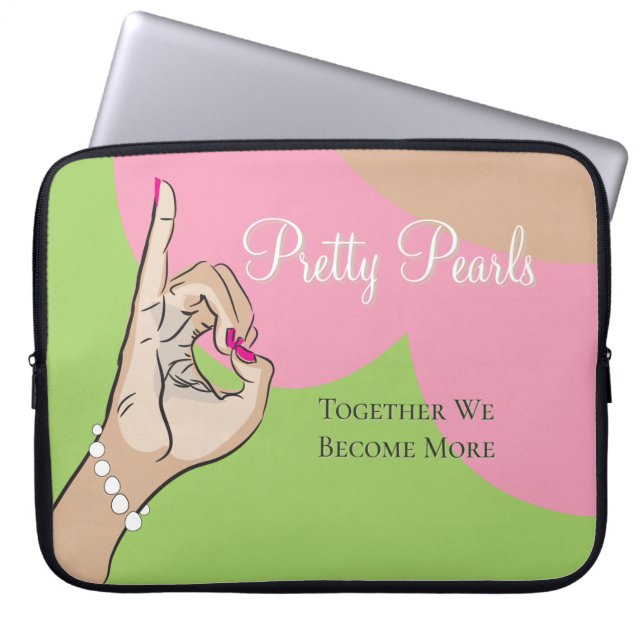 Sorority Life Laptop Sleeve (Front)