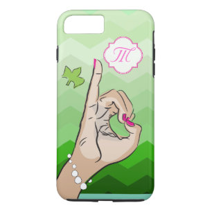 Sorority Life pink and green Case-Mate iPhone Case