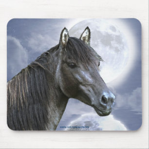 Sorraia Spanish Mustang Stallion Horse & Mousepad