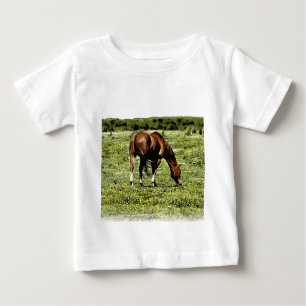 Sorrel Horse Baby T-Shirt