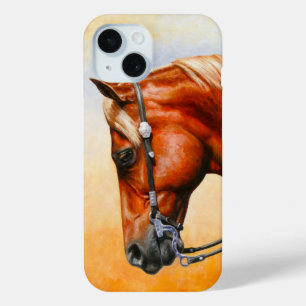 Sorrel Western Pleasure Quarter Horse iPhone 15 Case