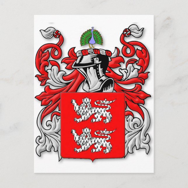 Sorrells Coat of Arms Postcard (Front)