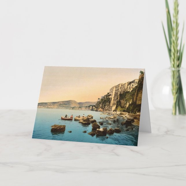 Sorrento by the sea, Naples, Italy classic Photoch Card (Front)