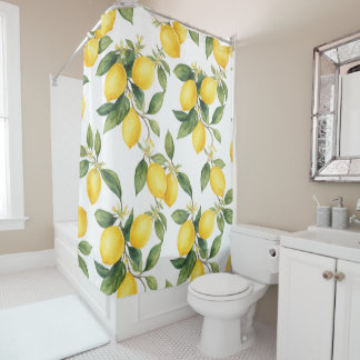 Sorrento Citrus Shower Curtain