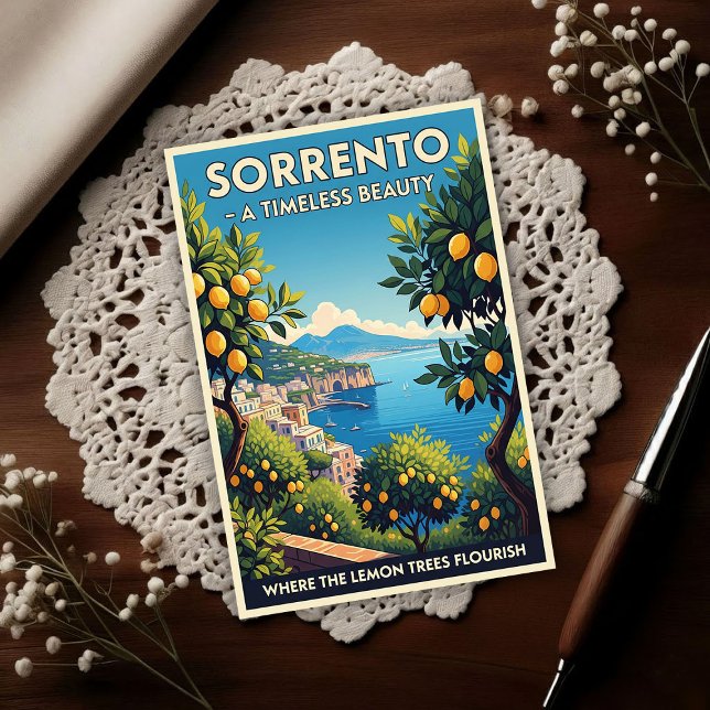 Sorrento, Italy: A Vintage 1960s  Postcard (Creator Uploaded)