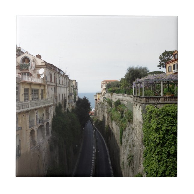 Sorrento, Italy Tile (Front)