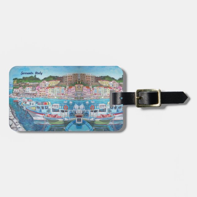 Sorrento - Luggage Tag (Front Horizontal)