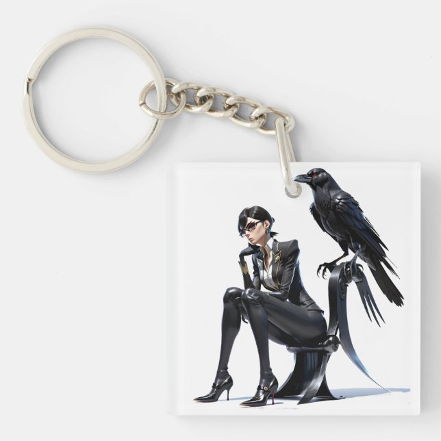 Sorrow Bayonetta   Key Ring (Front)