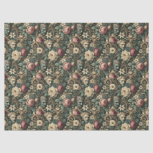 Sorrow in Any Language – Gothic Victorian Floral  Tissue Paper
