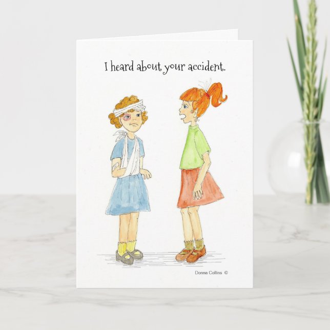 Sorry about your Accident Card (Front)