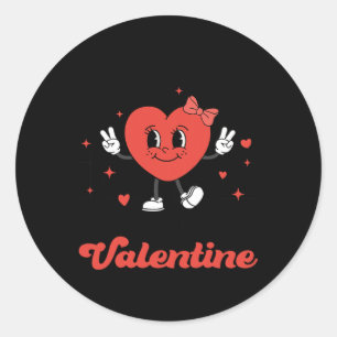 Sorry Boys Daddy Is My Valentine Valentine's Day F Classic Round Sticker