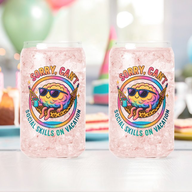 Sorry Can't.... Can Glass (Insitu (Birthday))