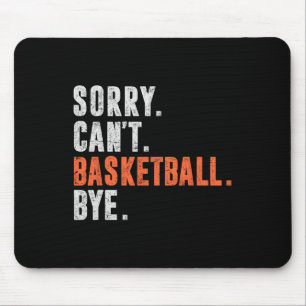 Sorry Can't Sketll Bye Funny Vintage Retro Distres Mouse Pad