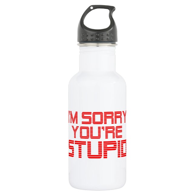 Sorry Cherry 532 Ml Water Bottle (Front)
