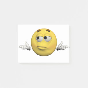 Sorry emoticon post-it notes
