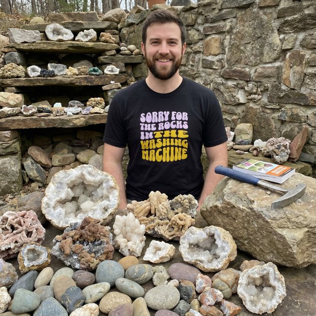 Sorry For The Rocks | Funny Geologist T-Shirt (Creator Uploaded)