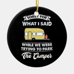 Sorry For What I Said While We Hiking Ceramic Tree Decoration