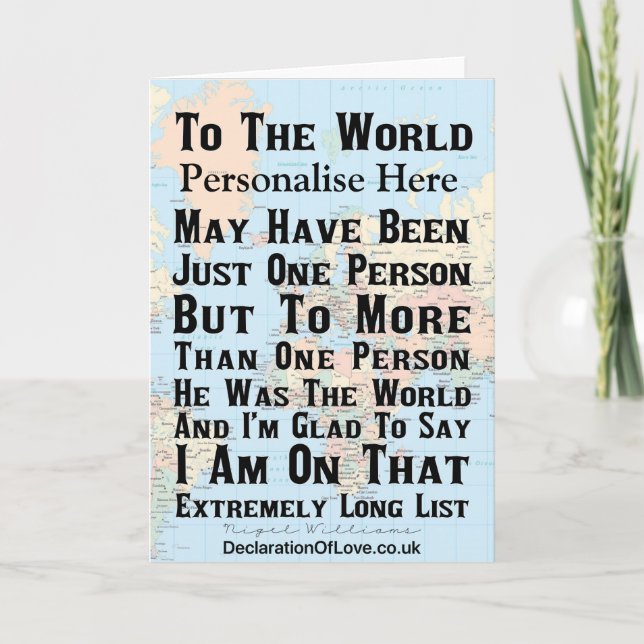 Sorry For Your Loss Card (Front)