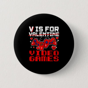 Sorry Girls I Only Love Video Games And My Mom Vin 6 Cm Round Badge