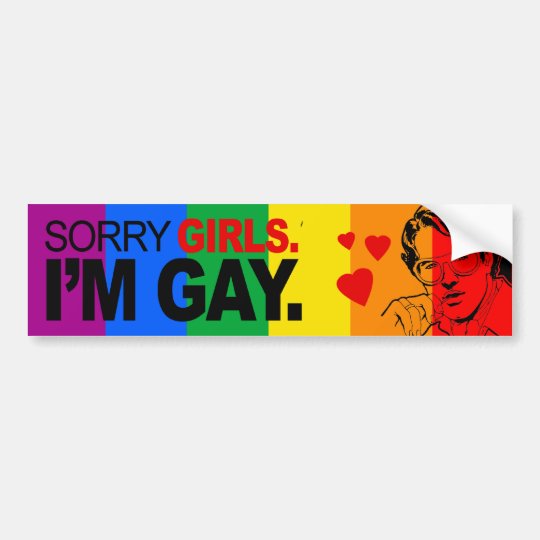 Gay bumper sticker