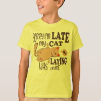 Sorry I am late my cat was laying on me