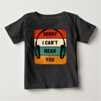 Sorry I can’t hear you - Retro Headphones