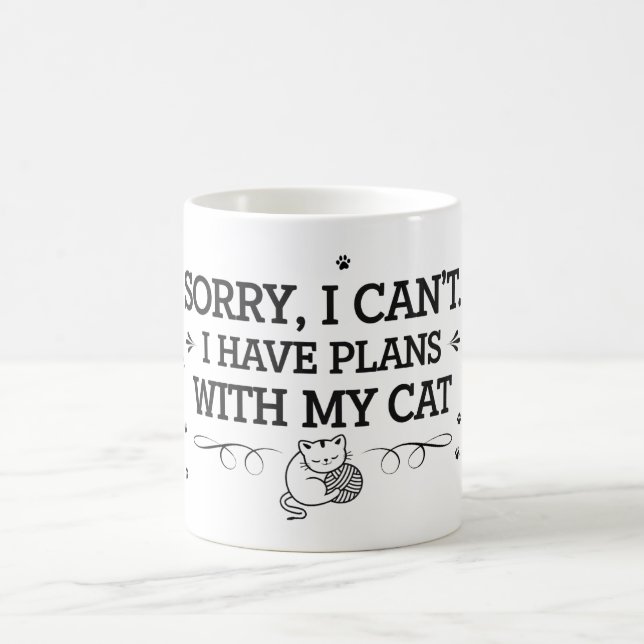 Sorry, I can't  Coffee Mug (Center)