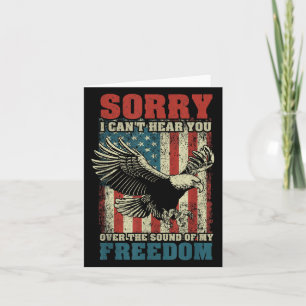 Sorry I Can't Hear You Over The Sound Of My Dom Card