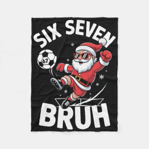 Sorry I Can't It's Soccer And Softbyll Season Mom  Fleece Blanket