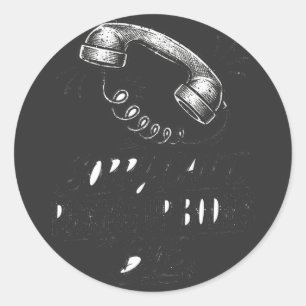 Sorry I Can't — Picking Up Bodies Classic Round Sticker