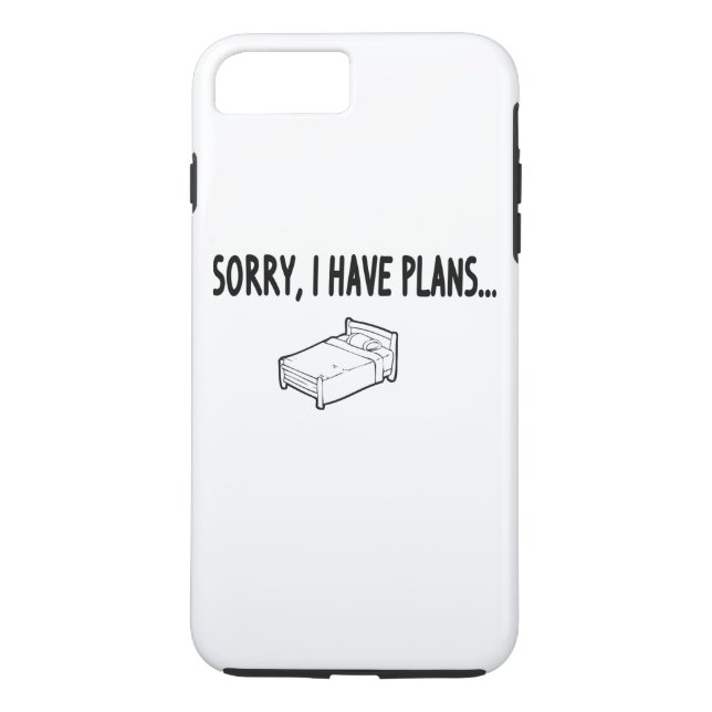 Sorry I Have Plans Case-Mate iPhone Case (Back)