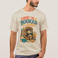 Sorry Im Booked All Summer Racoon Reading books